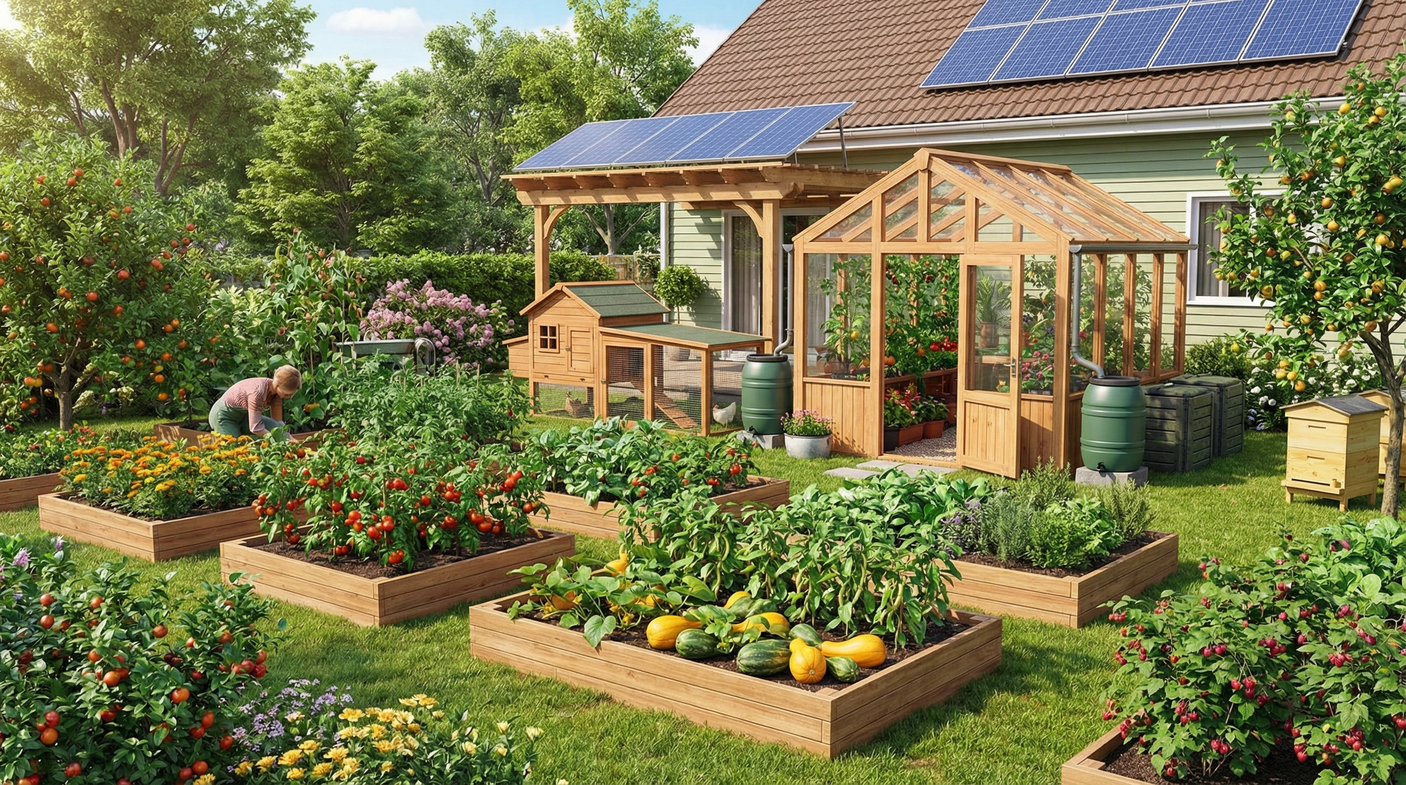 Self-Sufficient Backyard